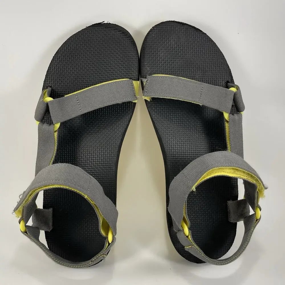 Teva Universal Original Active Sandals Mens Size 11 Gray Strappy Hiking Water